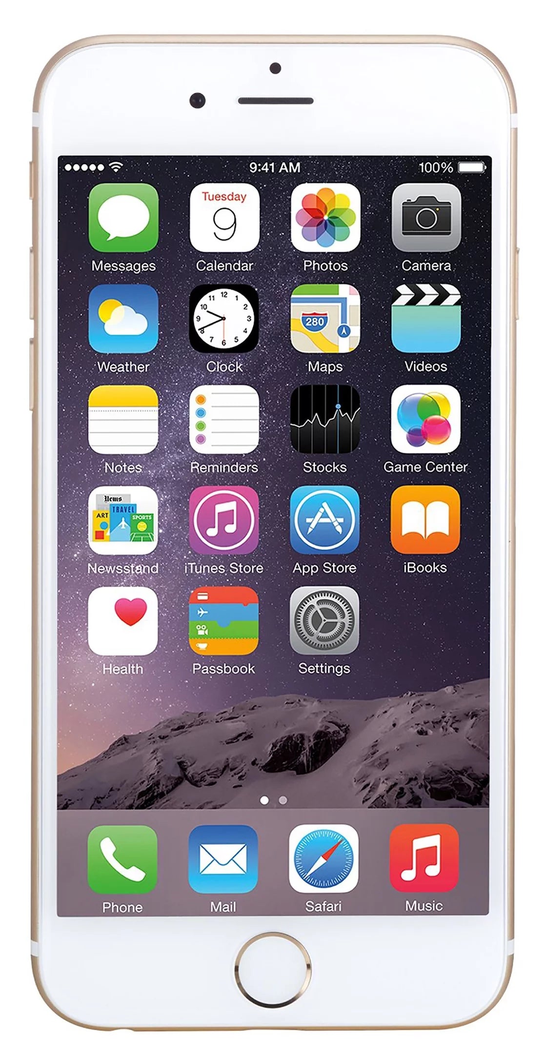 Used Apple iPhone 6 Plus 64GB, Gold - Unlocked GSizeM