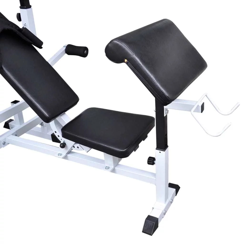 Complete Weight Bench with Weight Rack Dumbbell Sizeet of Total Fitness Potential