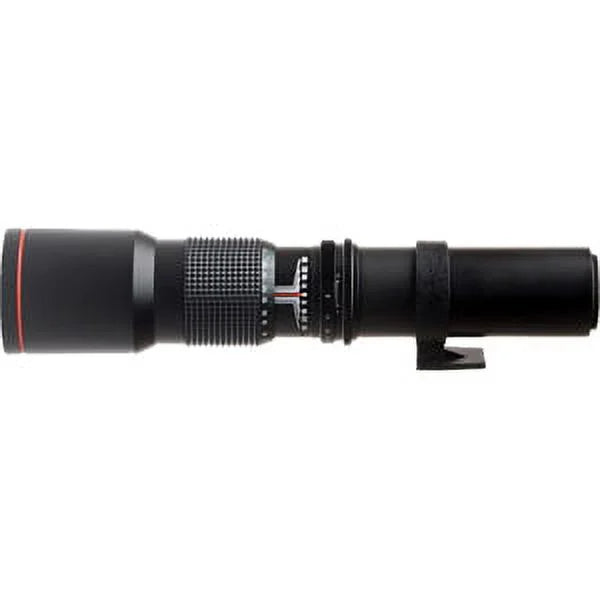 Vivitar 500 mm, f/8, Telephoto Fixed Lens for T-mount