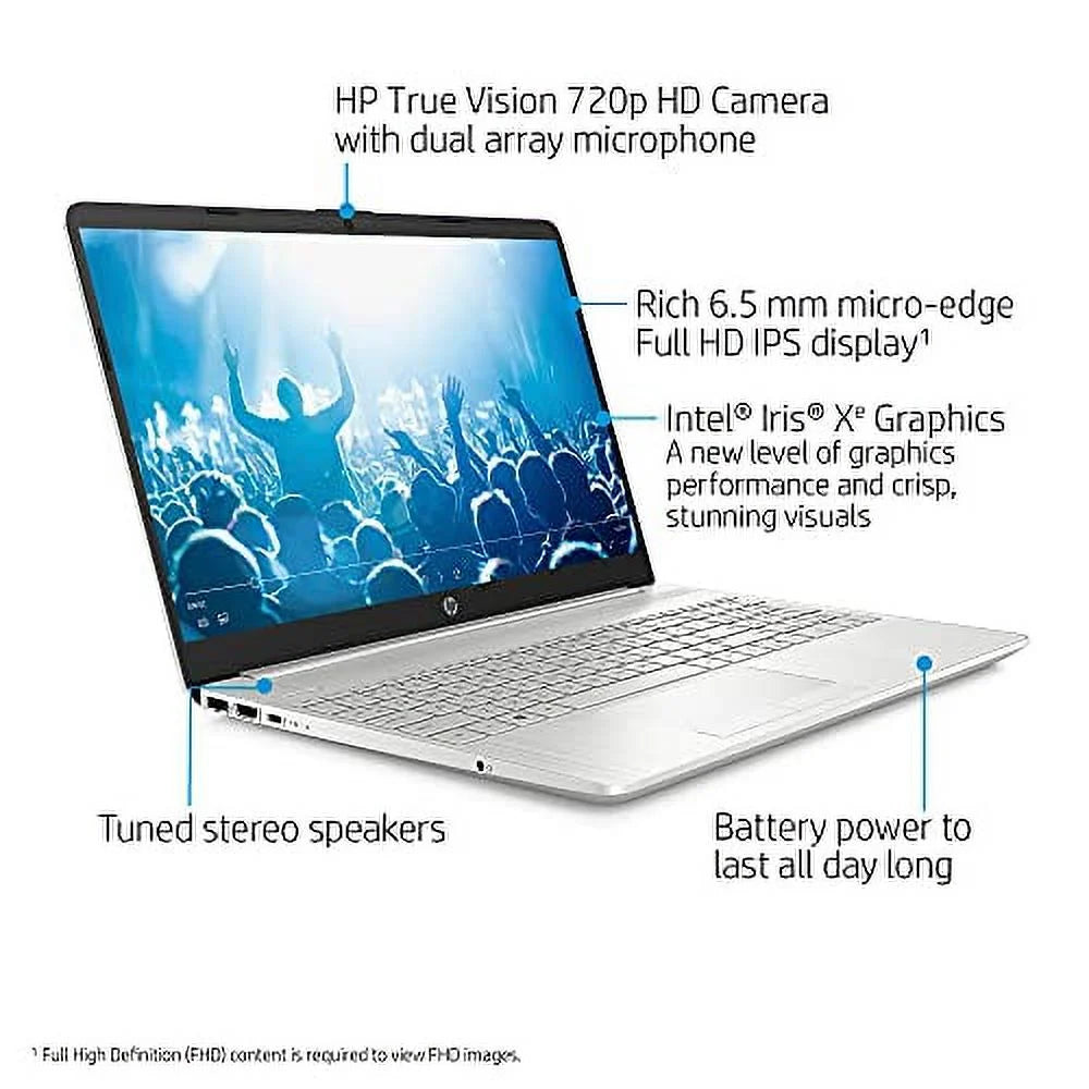 2022 HP High Performance Business Laptop - 15.6" FHD IPSize 250nit LCD - Intel i5-1135G7 Quad-Core w/ Iris Xe Graphics - 16GB DDR4 - 512GB NVMe SizeSizeD - RJ45 LAN -Backlit Keyboard -Win 11 Pro w/32GB USizeB