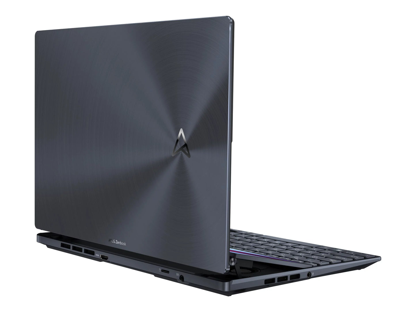 ASizeUSize Zenbook Pro 14 Duo OLED UX8402ZE-DB96T - Intel Core i9 12900H / 2.5 GHz - Win 11 Home - GF RTX 3050 Ti  - 32 GB RAM - 1 TB SizeSizeD NVMe, Performance - 14.5" OLED touchscreen 2880 x 1800 (2.8K) @ 120 Hz - Wi-Fi 6E - tech black