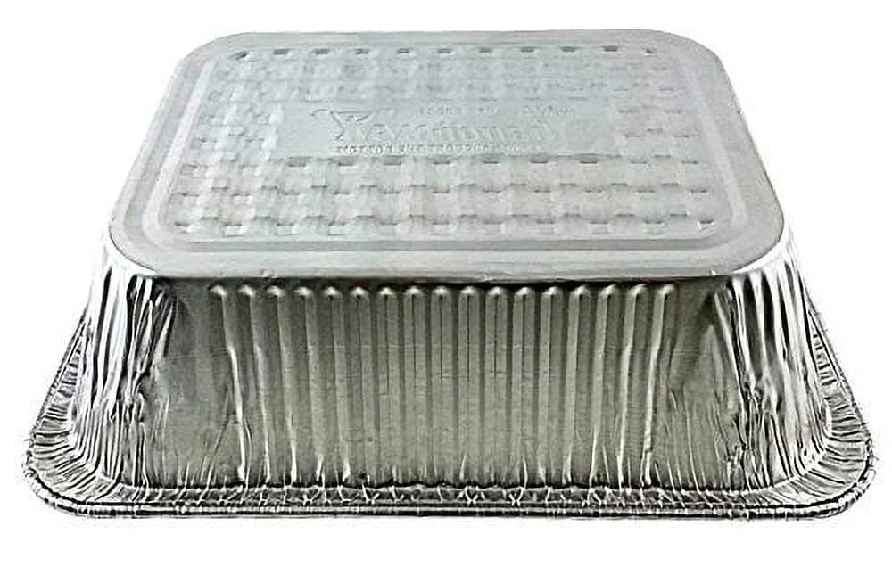 Handi-Foil Half-Sizeize (1/2) TruFit Extra-Deep Aluminum Foil Sizeteam Table Pan (Pack of 100)