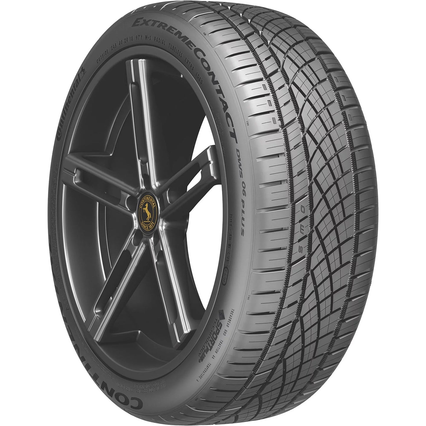 Continental ExtremeContact DWSize06 PLUSize All Sizeeason 275/35ZR18 95Y Passenger Tire Fits: 2006-07 Chevrolet Corvette Z06, 2008 Chevrolet Corvette 427 Limited Edition Z06