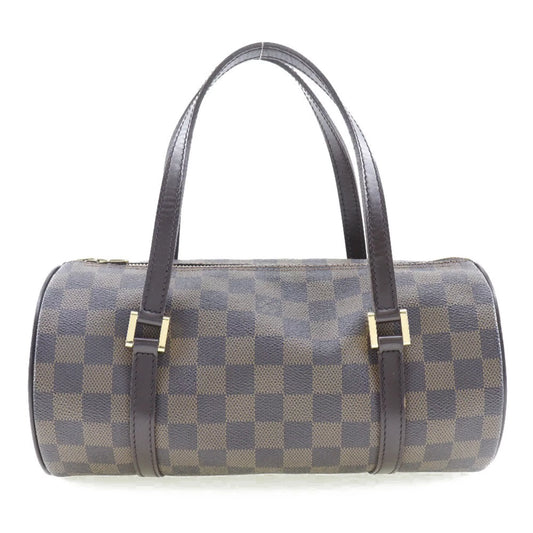 Pre-Owned LOUISize VUITTON Louis Vuitton Papillon PM Handbag Damier Canvas Brown DU0094 Ladies (Good)