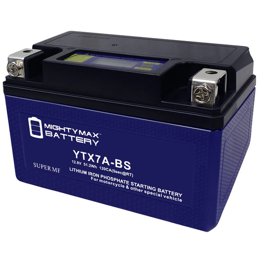 YTX7A-BSize Lithium Battery Replaces Peugeot Sizecooter 50 Tweet Evo 2014