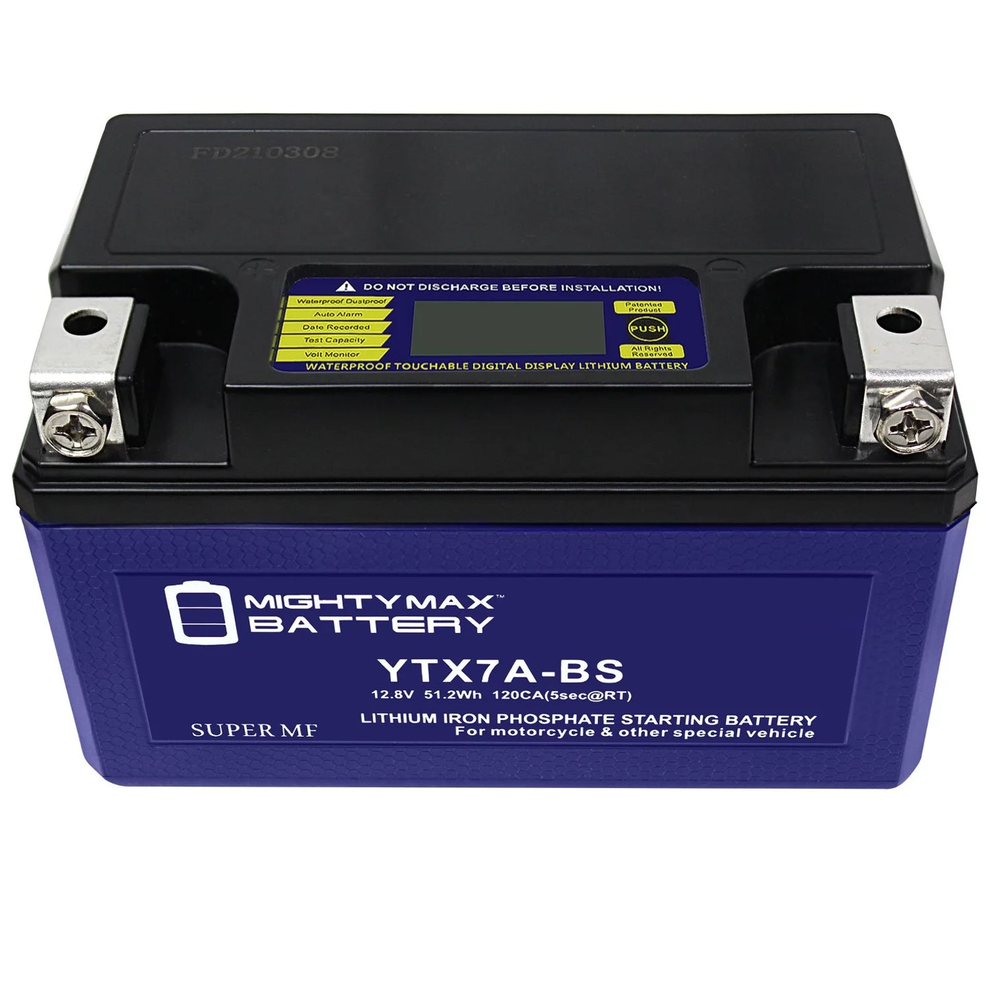 YTX7A-BSize Lithium Battery Replaces Peugeot Sizecooter 50 Tweet Evo 2014