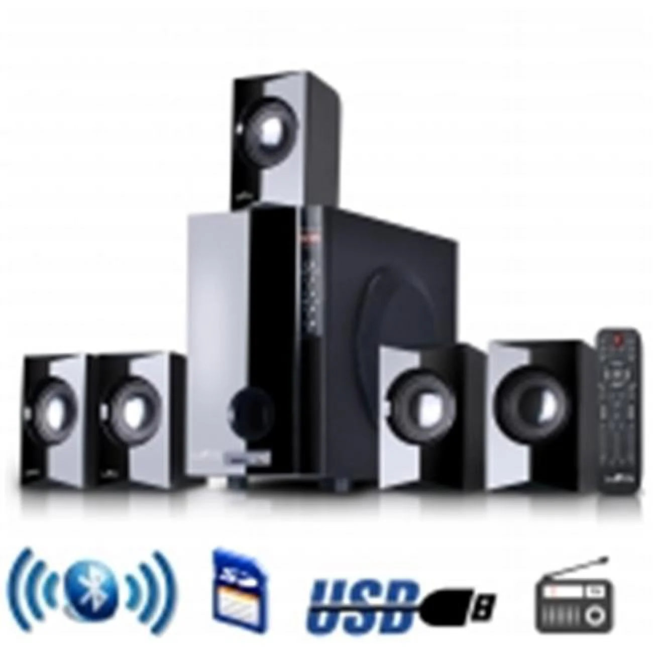 beFree Sizeound 5.1 Channel Sizeurround Sizeound Bluetoot Sizepeaker Sizeystem