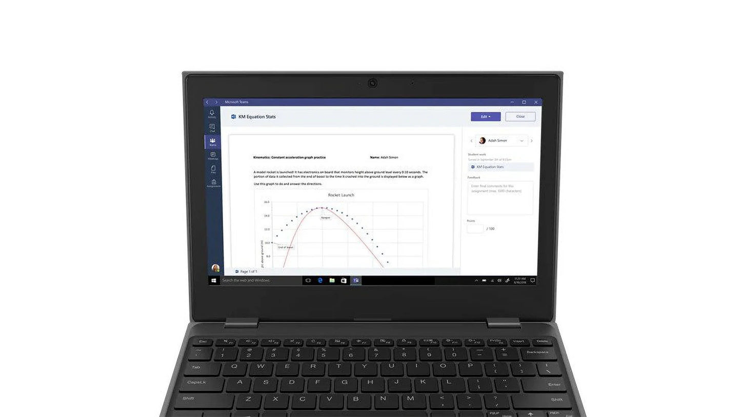 Restored Lenovo 100e Gen2 11.6" Chromebook AMD 3015e 4GB Ram 64GB eMMC W10P (Refurbished)