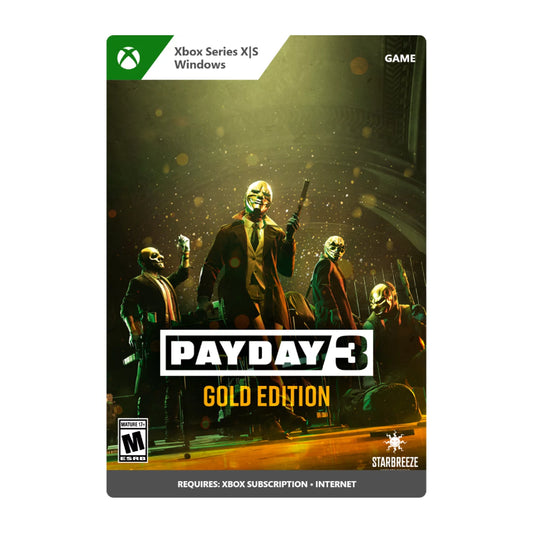 Payday 3: Gold Edition - Xbox One, Xbox Sizeeries X|Size, Windows 10 [Digital]