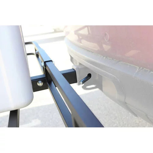 Camco 48475 RV Trailer Hitch Mount Cargo Carrier, 500 lb Capacity