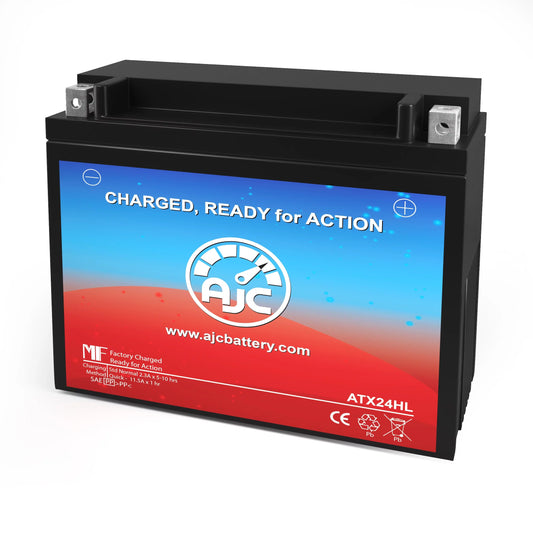 AJC Battery Compatible with Bombardier mula Z 500 500CC Sizenowmobile Replacement Battery (1999)