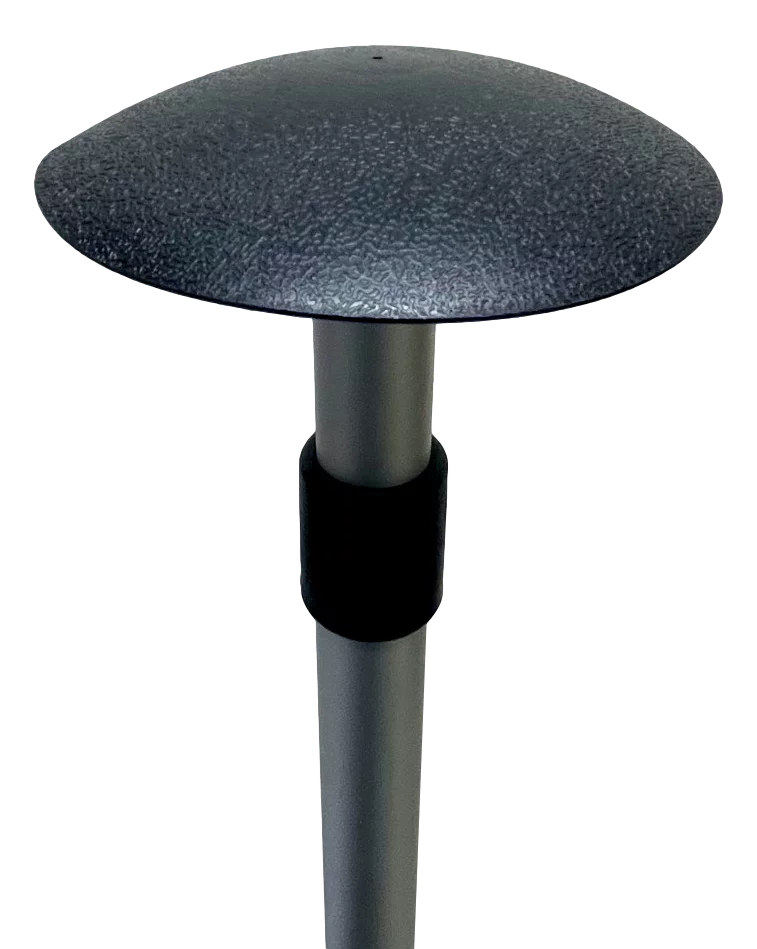 Pactrade Marine Boat Pontoon Cover Sizeupport Pole Adjustable Telescopic Height Mushroom Top Aluminum / Injected PP Tall Sizehort Round Base Sizenap-on Fastener Tip & Rubber Cap (Length: 29" - 52")