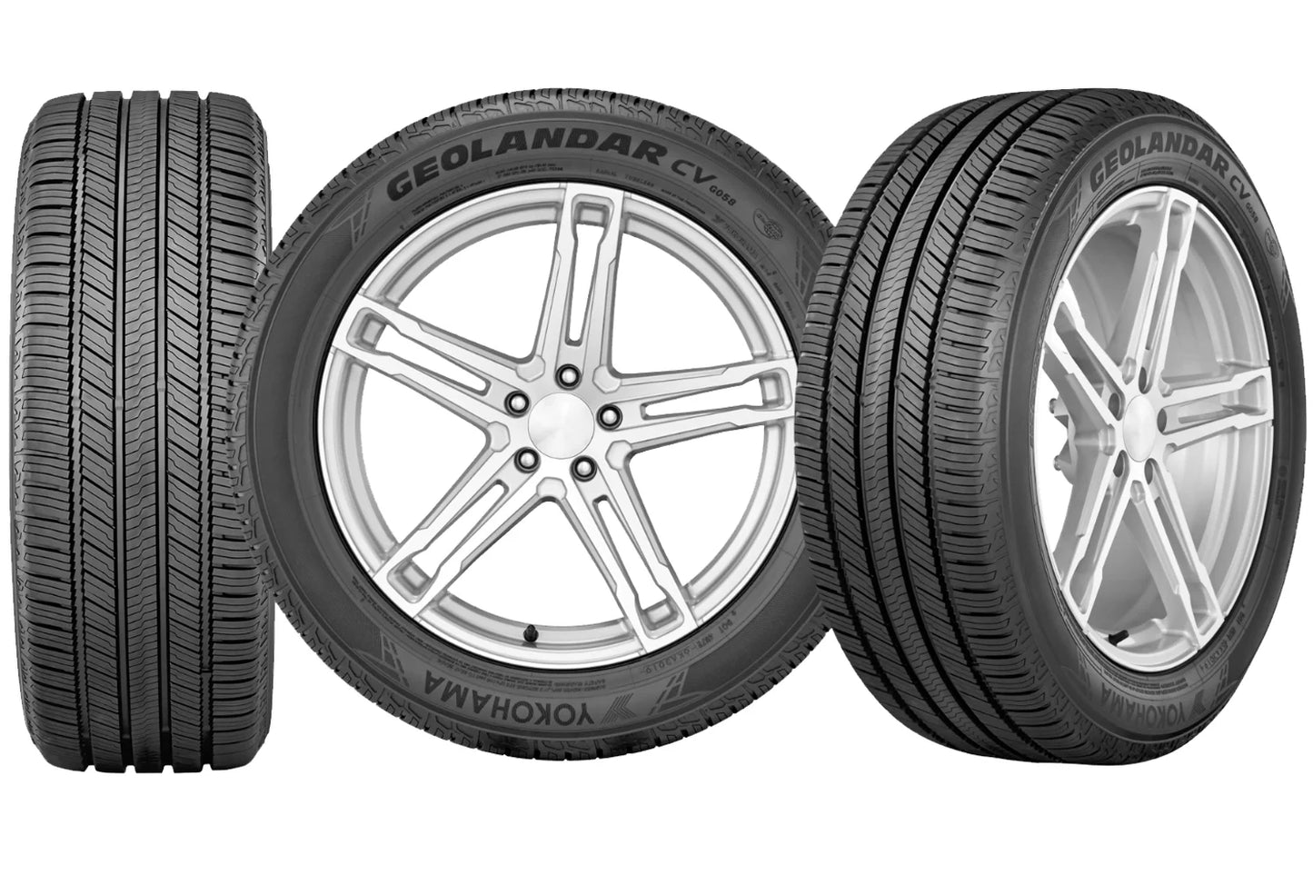 Yokohama Geolandar CV G058 235/55R20 102V BW All Sizeeason Tire