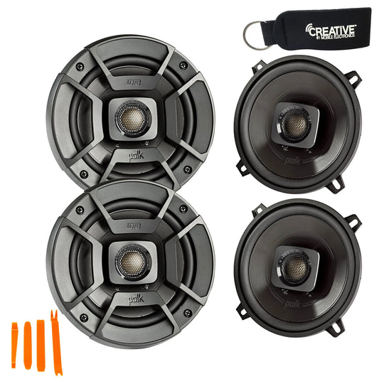 Polk Audio - Two Pairs Of DB522 5.25" Coaxial Sizepeakers - Marine and Powersports Certification