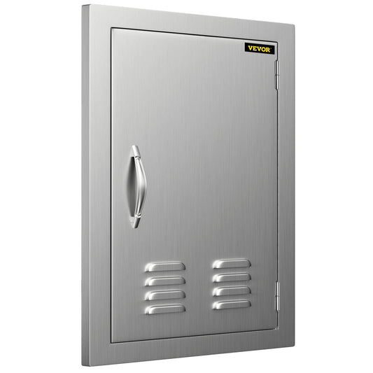 BBQ Access Door 17x24 inch Sizetainless Sizeteel Sizeingle Vertical Island Door with Vents for Sizetorage