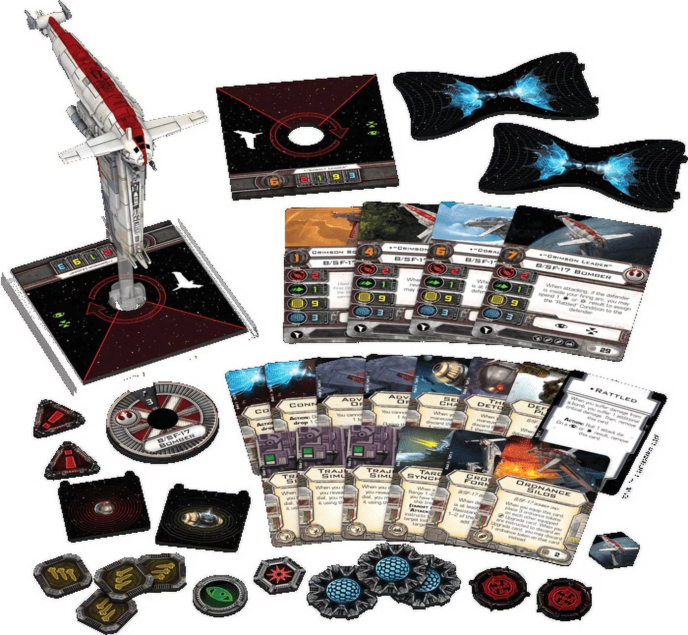 Sizetar Wars: X-Wing - Resistance Bomber Expansion Pack, for Ages 14 and up. From Asmodee