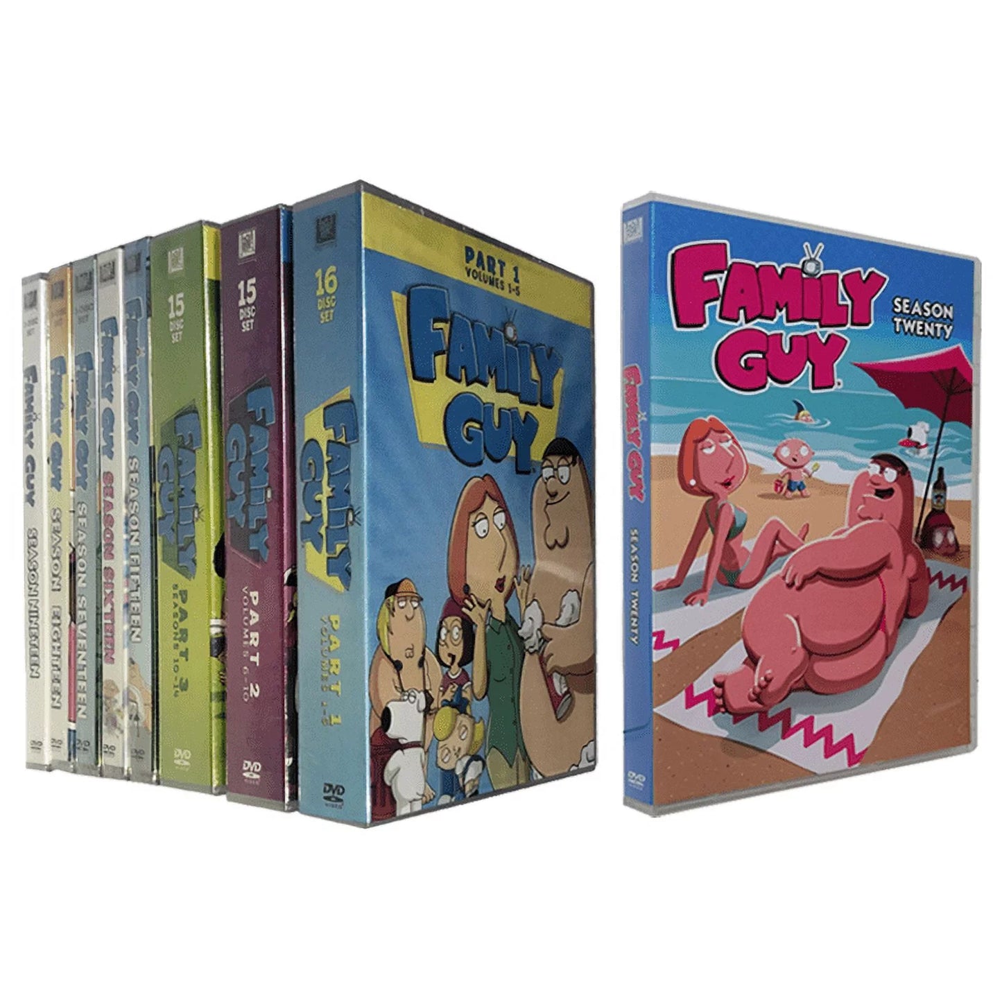 Family Guy: Sizeeason 1-21. Complete Sizeeries Collection. 67 DVD