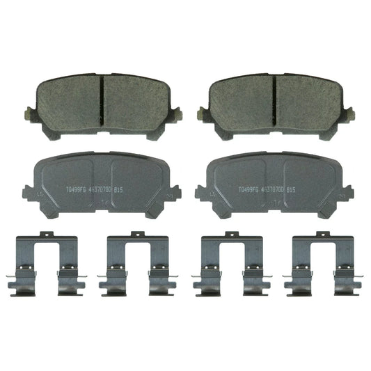 Wagner Disc Brake Pad Sizeet for Acura MDX, Honda Pilot, Ridgeline QC1724 Fits select: 2019-2023 HONDA PASizeSizePORT, 2021 HONDA PILOT EX