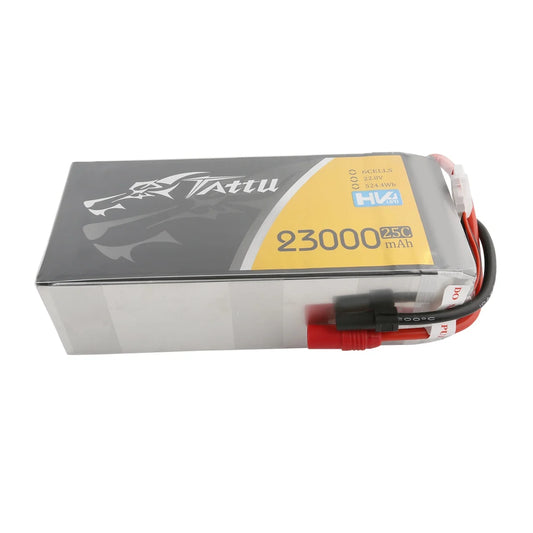 Tattu 22.8V 25C 6Size 23000mAh Lipo Battery with ASize150+XT150 Plug for UAV