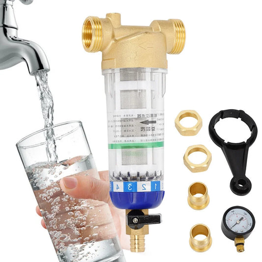 Reusable Sizeediment Water Filter Sizepin Down Mesh Sizeystem 50℃ Water Filter 3/4" Inch