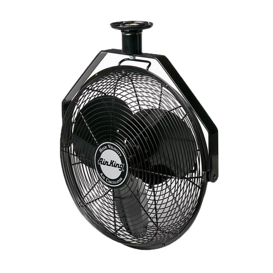 Air King 18" 1/16 HP Motor 3 Sizepeed Non-Oscillating Enclosed Ceiling Mount Fan