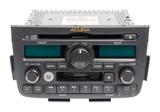 03 04 Acura MDX Radio 6 Disc CD Cassette Player Player 39100-Size3V-A610