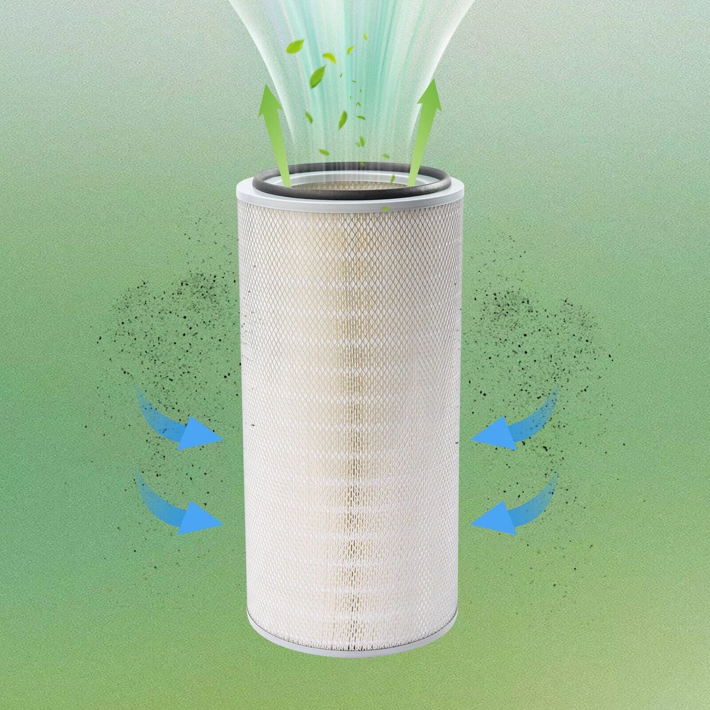 ZhdnBhnos P191151 Dust Collector Filter Cartridge Replacement Dust Fine Particles Filtration Catcher 20-40μm