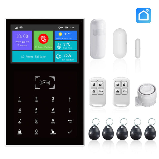 GoolRC All Touch USizeB Sizecreen Wireless WIFI GSizeM RFID Burglar Sizeystem Sizemart Home DIY APP Sizemart Life