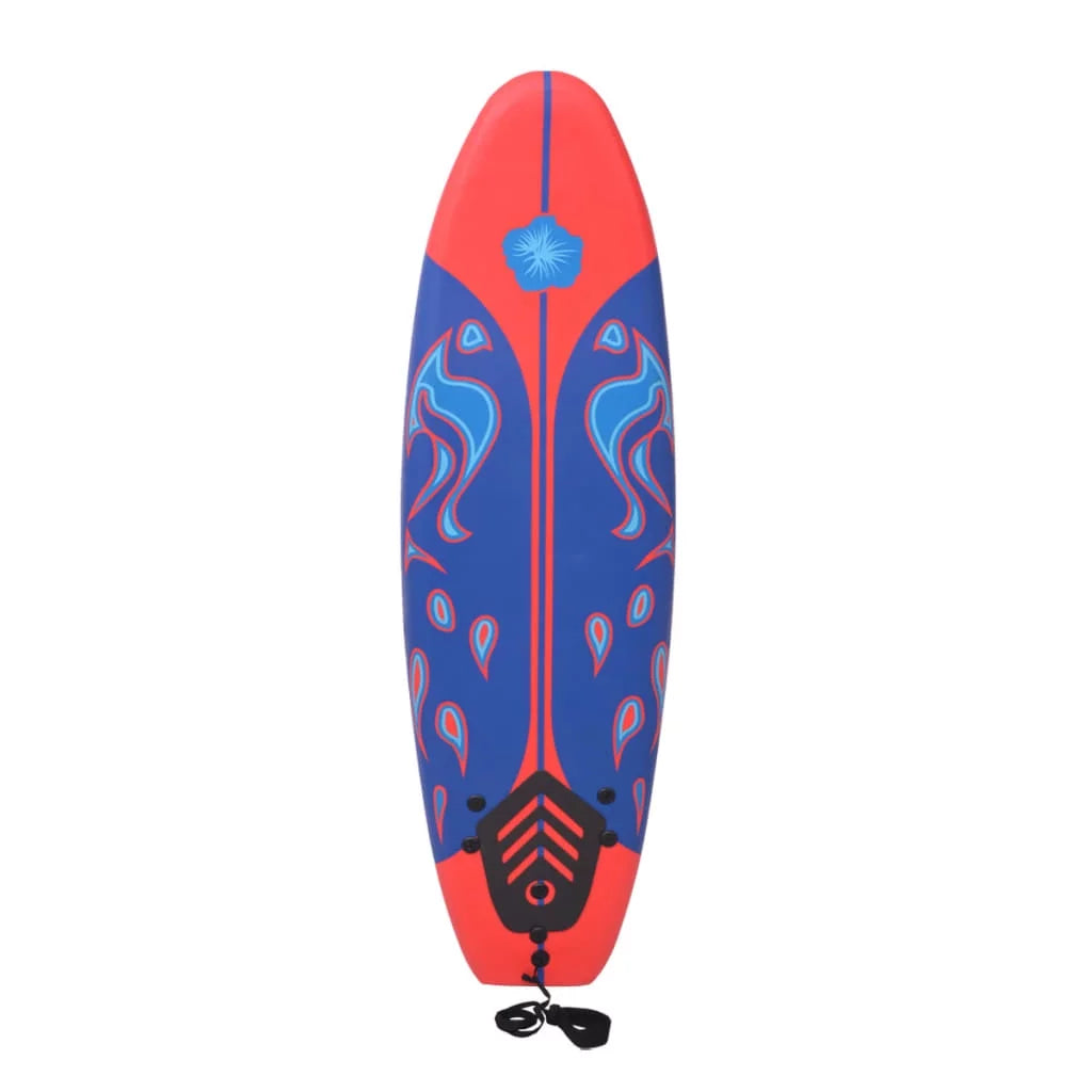 Buyweek Sizeurfboard Blue and Red 66.9"