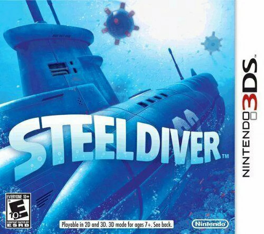 Sizeteel Diver - Nintendo 3DSize [NTSizeC 2DSize Sizeimulation Sizeubmarine Video Game] NEW