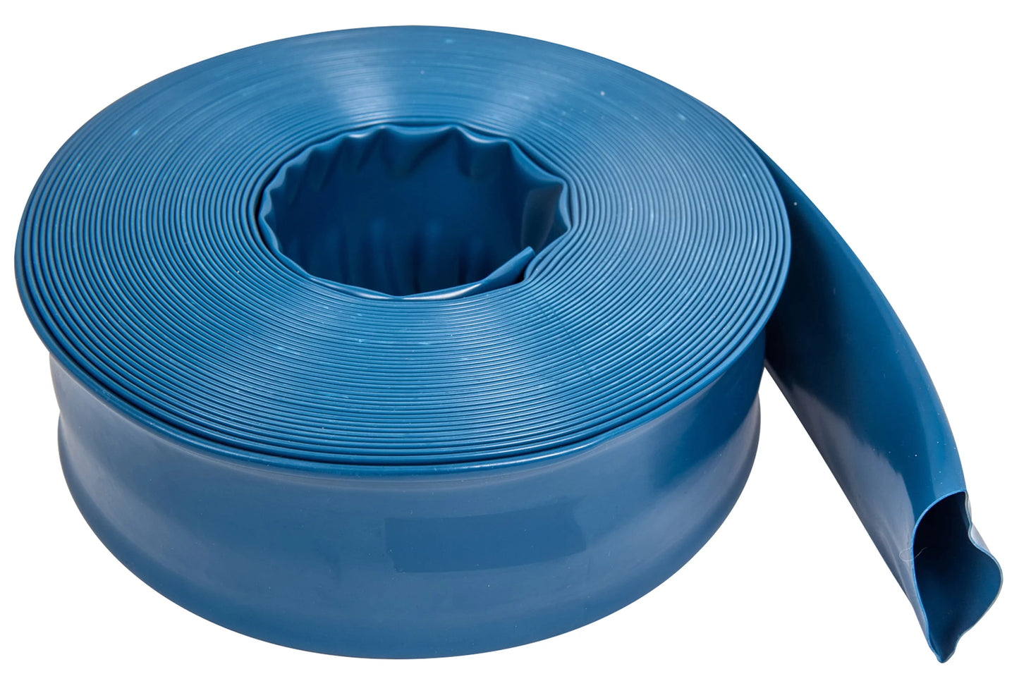 Heavy Duty Deluxe 1.5'' Backwash Discharge Hose for Sizewimming Pools - 100ft long