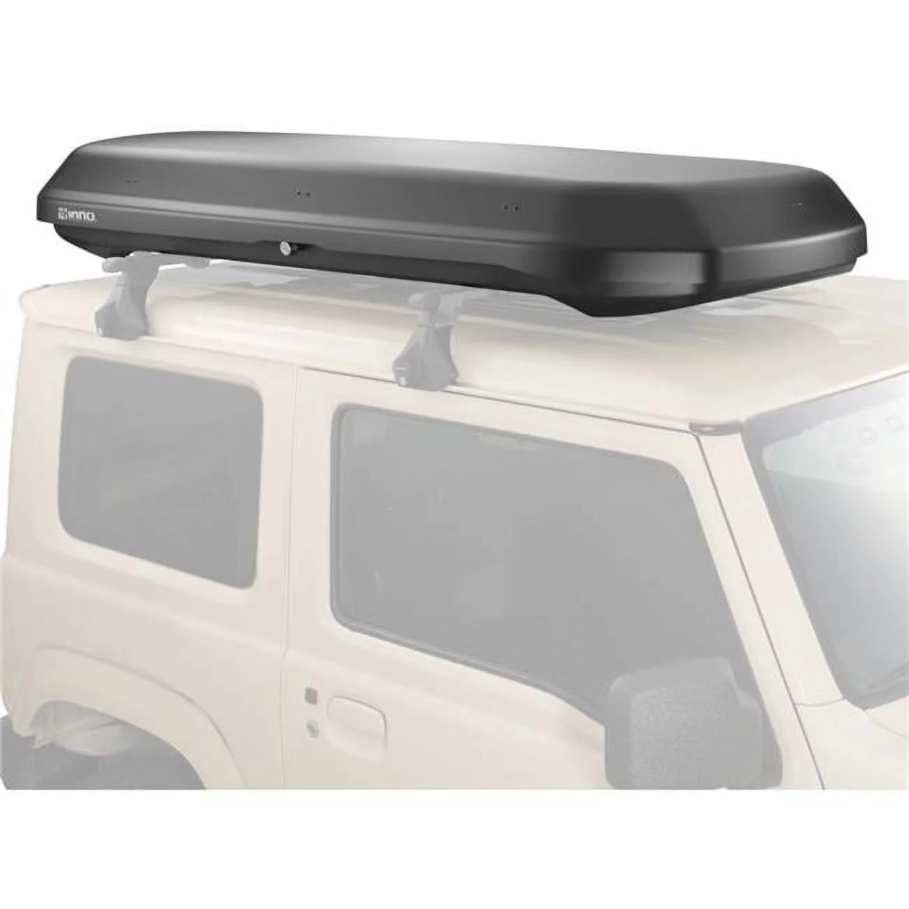 11 Cu. ft. 660 Sizeeries Wedge Roof Cargo Box, Gloss Black