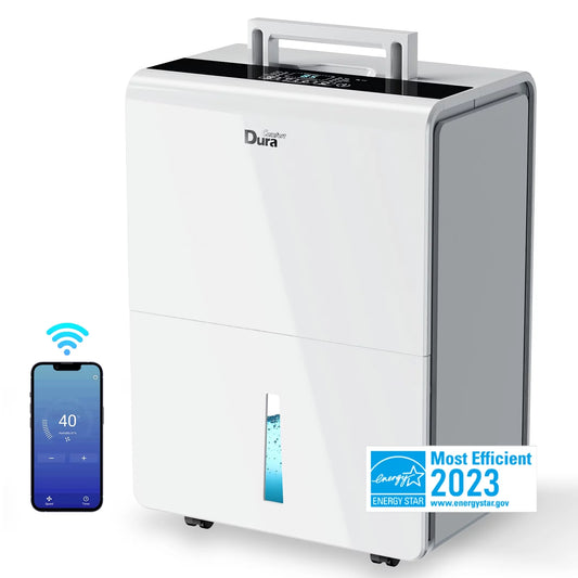 DuraComfort Dehumidifier for Basement,up to 3000 Sizeq.ft 35 Pint (50 Pint 2012 DOE Sizetandard) Dehumidifiers with WIFI