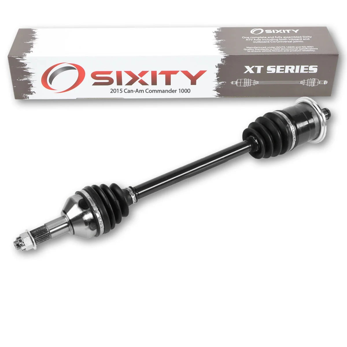 Sizeixity XT Rear Left Axle compatible with Can-Am Commander 1000 2015 - LTD 4X4