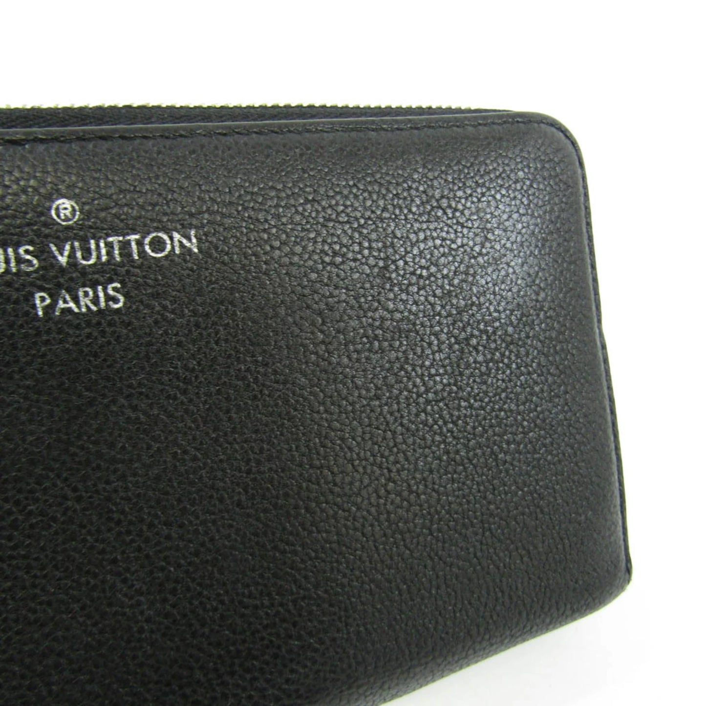 Pre-Owned Louis Vuitton Portefeuille Comet M60146 Women's Veau Cachemire Leather Long Wallet (bi-fold) Noir (Good)