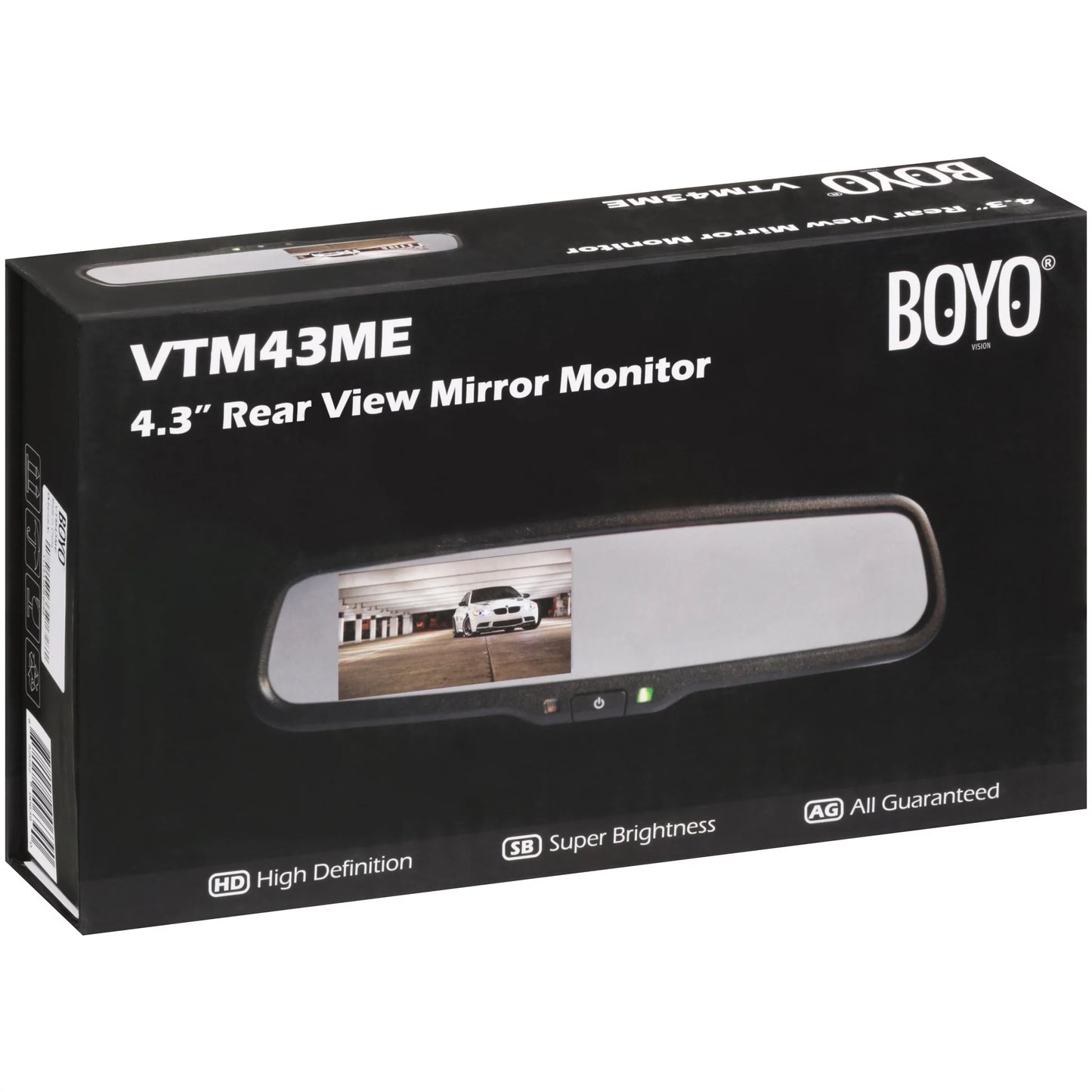 BOYO VTM43ME 4.3" Rear View Mirror Monitor