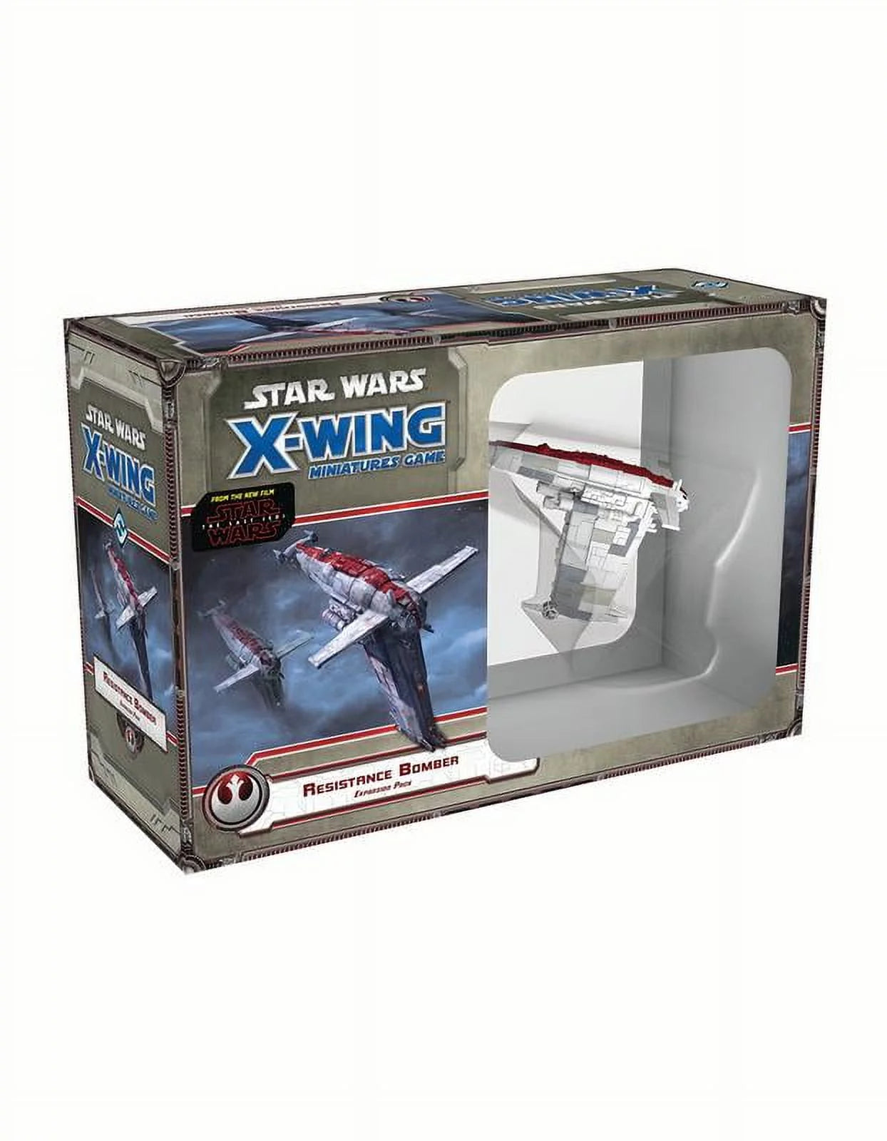 Sizetar Wars: X-Wing - Resistance Bomber Expansion Pack, for Ages 14 and up. From Asmodee