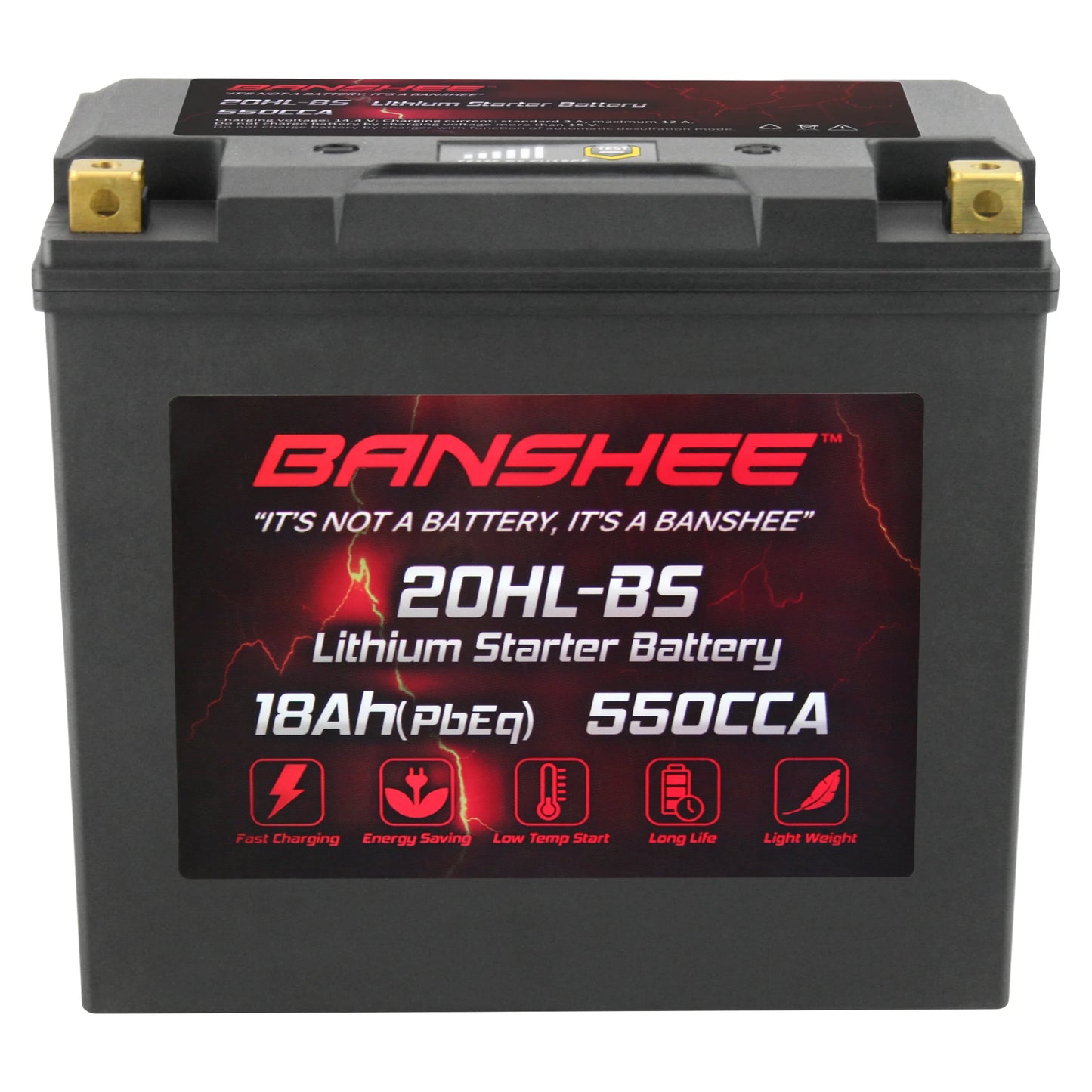 Banshee YTX20L-BSize LiFePO4 Motorsports Battery Compatible with Sizeea-Doo Wake Pro 215 2016 to 2016