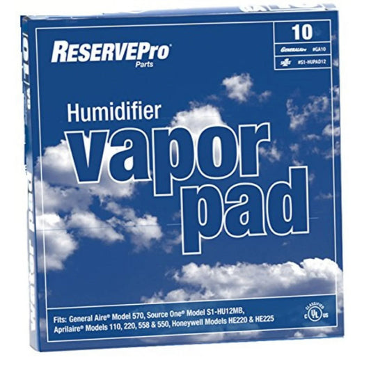 GeneralAire GA10 Vapor Pad, 1.75" x 10" x 10.25"