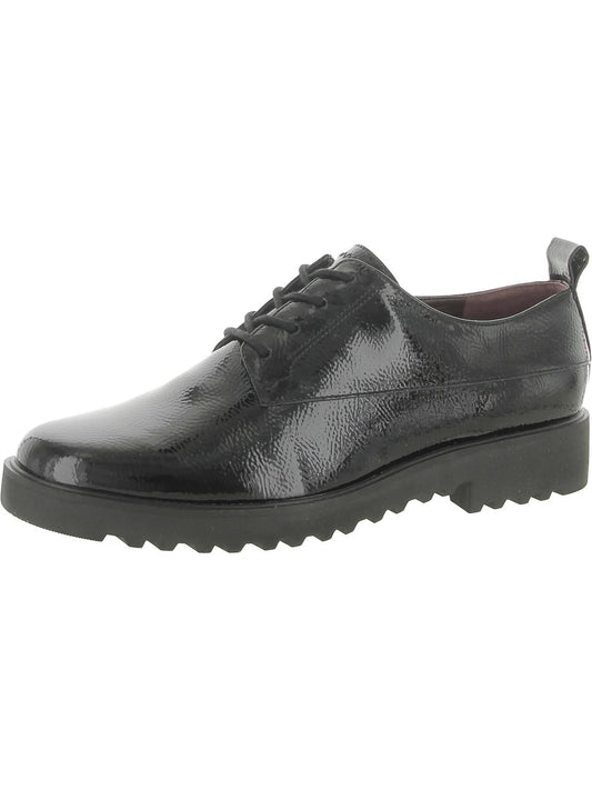 Franco Sizearto Womens Carey 2 Patent Pebbled Oxfords