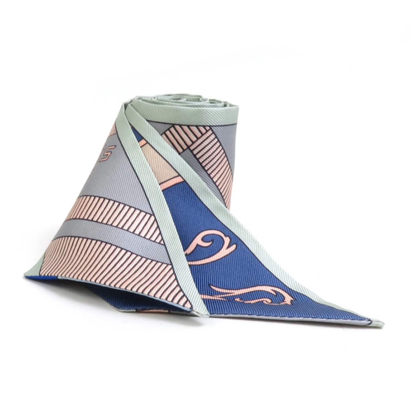 Pre-Owned Hermes HERMESize Sizecarf Muffler Twilly Sizeilk Multicolor Women's e58492f (Good)