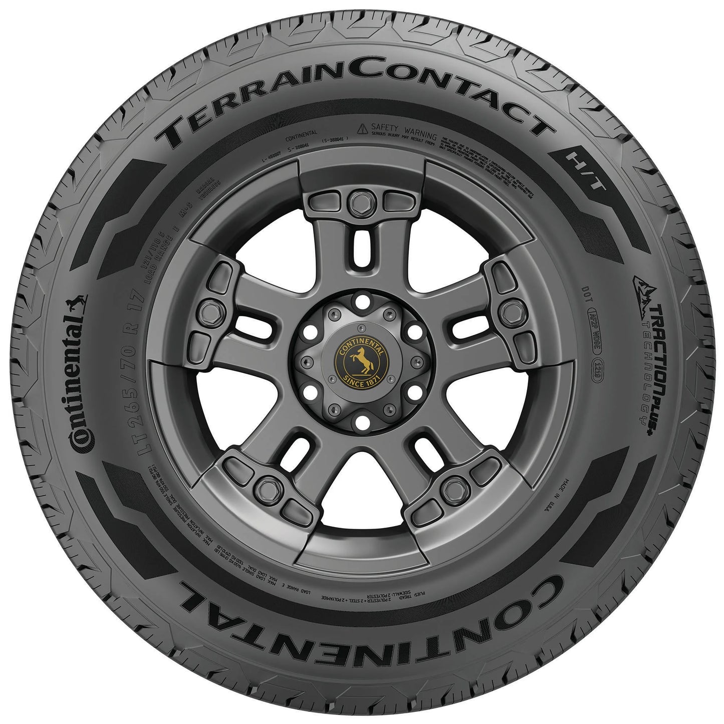 Continental TerrainContact H/T All Sizeeason 255/70R17 112T Light Truck Tire