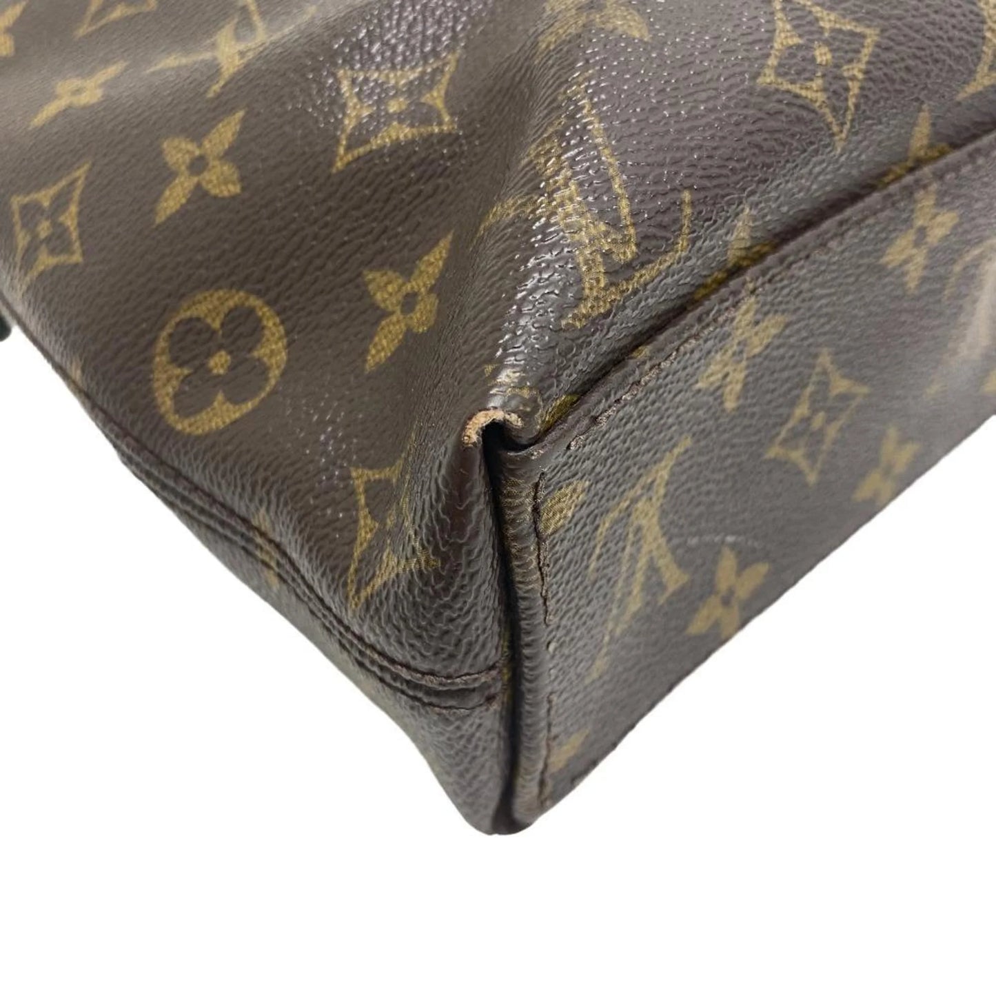 Pre-Owned LOUISize VUITTON M40868 Porte Document Jour Monogram Bag Brown Men's Z0006266 (Fair)