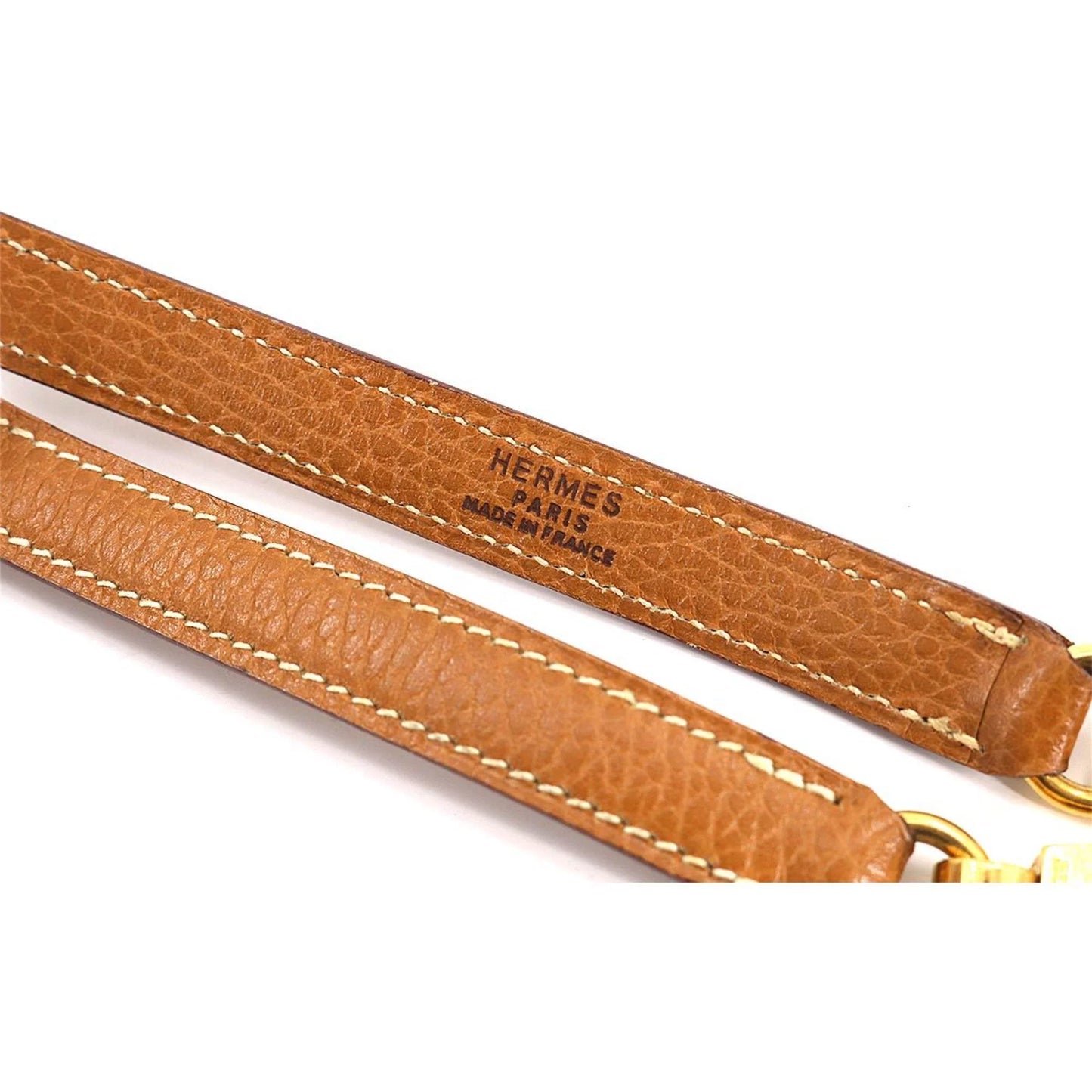 Pre-Owned Hermes HERMESize Kelly Bolide shoulder strap Ardennes gold Sizehoulder (Good)