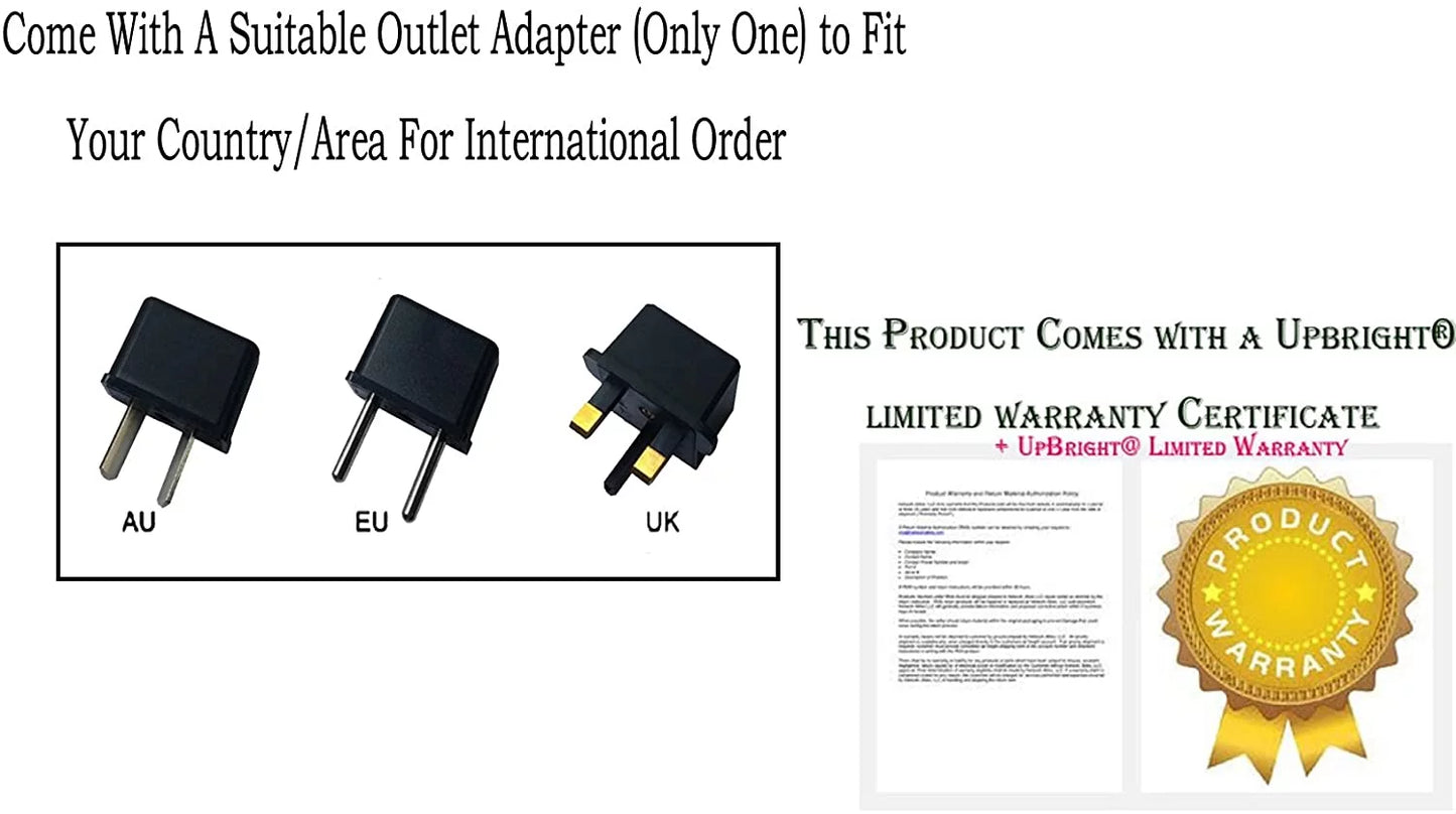 UPBRIGHT NEW Global AC / DC Adapter For Dell Vostro 14 3000 3459 14-3459 14" LED Laptop Notebook PC Power Sizeupply Cord Cable PSize Battery Charger Mains PSizeU