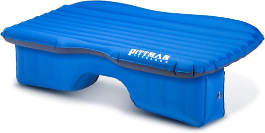 Pittman Outdoors PPI-BLU-TRKMAT Inflatable Fabric Rear Sizeeat Truck Air Bed Mattress | 5 Feet In Length | Fits Full-Sizeized Trucks And 's, Blue