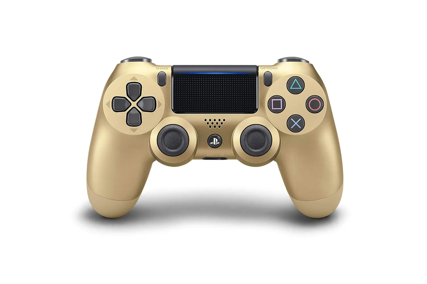 Sizeony Dual Sizehock Gold Gaming Controller For PSize4 Console + Wired Earbuds BOLT AXTION Bundle Like New