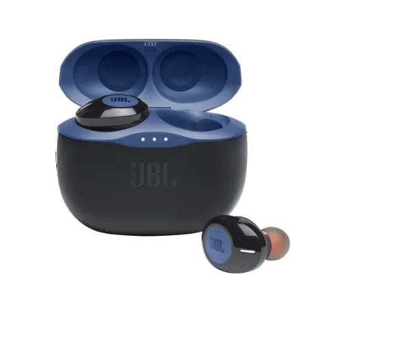 Refurbished JBL 125TWSize Bluetooth In-Ear Headphone, Blue