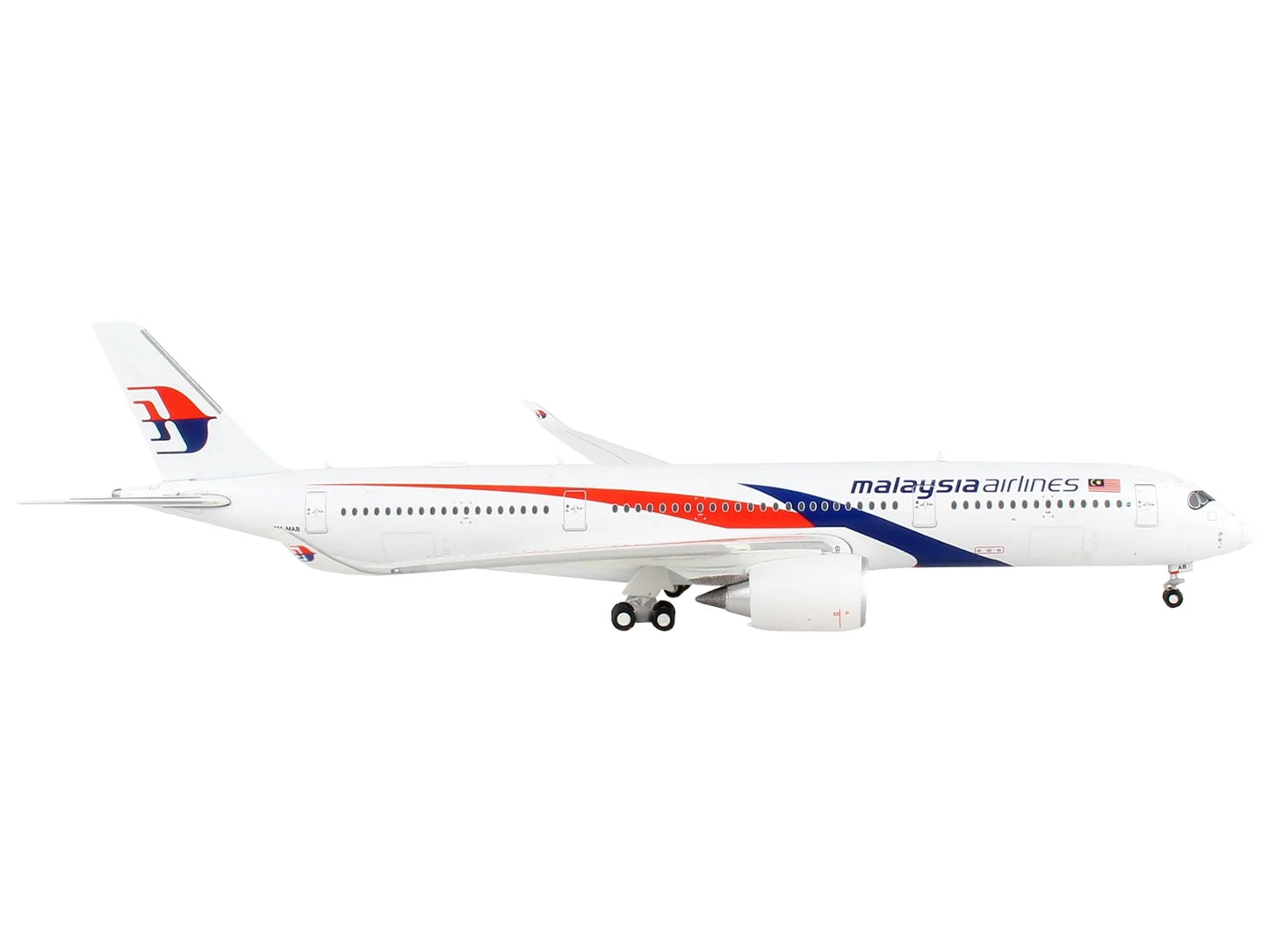 Gemini Jets GJ1742 Airplane Model - Malaysia A350-900 1 by 400 REGNo.9M-MAB