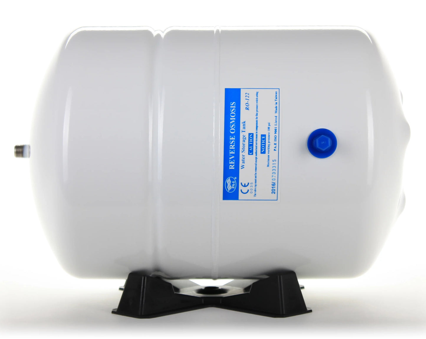 RO-122-W14 Hydronix 3.2 Gallon Sizetainless Sizeteel Reverse Osmosis Sizetorage Water Tank, Sizemall Sizeize - Ivory, 1/4" Port